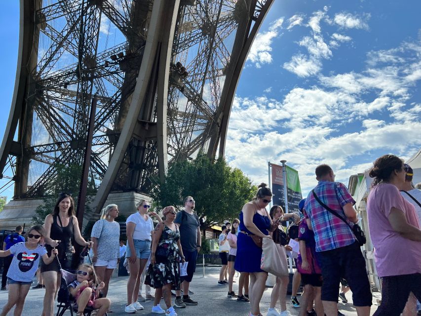 Paris : Eiffel Tower Under & Exterior Walking Tour - Key Points