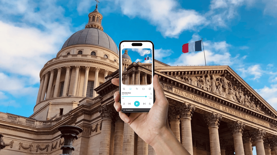 Paris: Latin Quarter Audio Tour on Your Phone (EN,FR) - Stroll Through Luxembourg Gardens