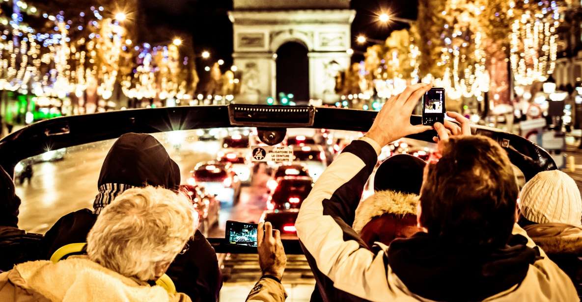 Paris: Open-Top Christmas Bus Tour - Key Points