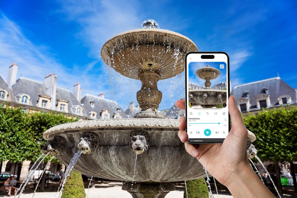 Paris: Place Des Vosges & Hugo Museum In-App Audio Tour (En) - Key Points