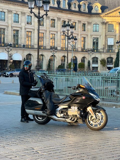 Paris: Private Motorcycle Taxi to Paris Le Bourget Airport - Paris - Key Points