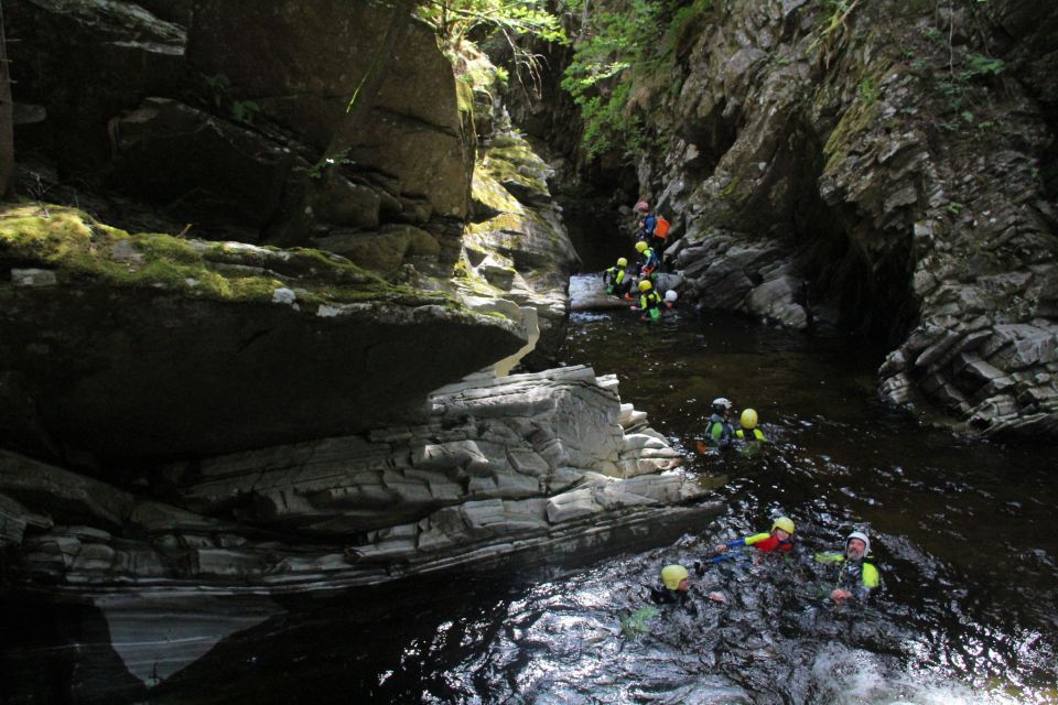 Perthshire: Gorge Walking - Key Points