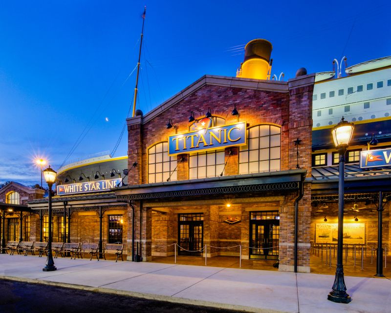 Pigeon Forge: Titanic Museum Advance Purchase Ticket - Key Points