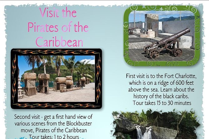 Pirates of the Caribbean SVG With Trubb Taxi Tours - Tour Overview