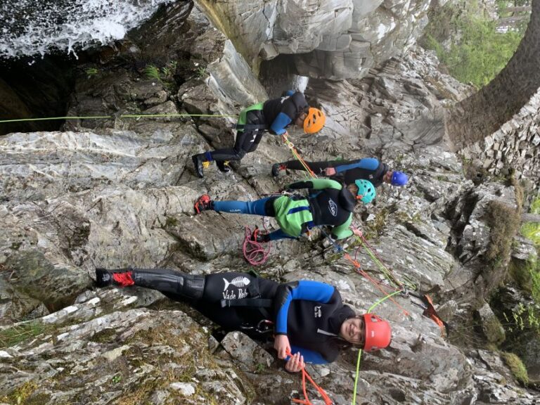 Pitlochry: Gorge Walking Family Tour Activity Details