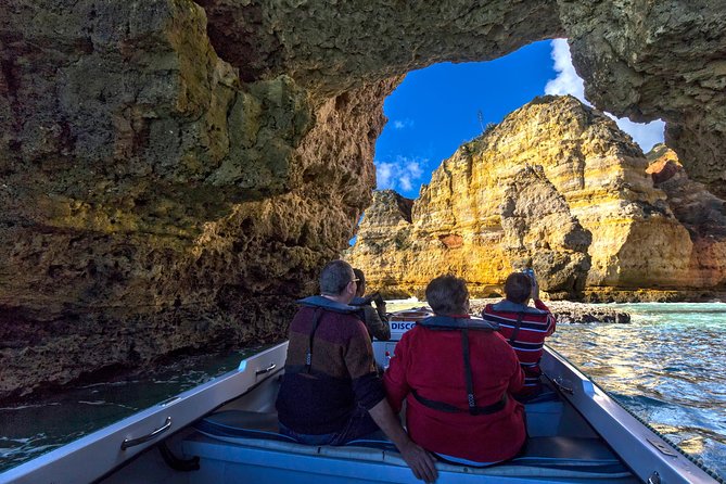 Ponta Da Piedade Boat Tour to Caves and Beaches With Local Guide - Key Points