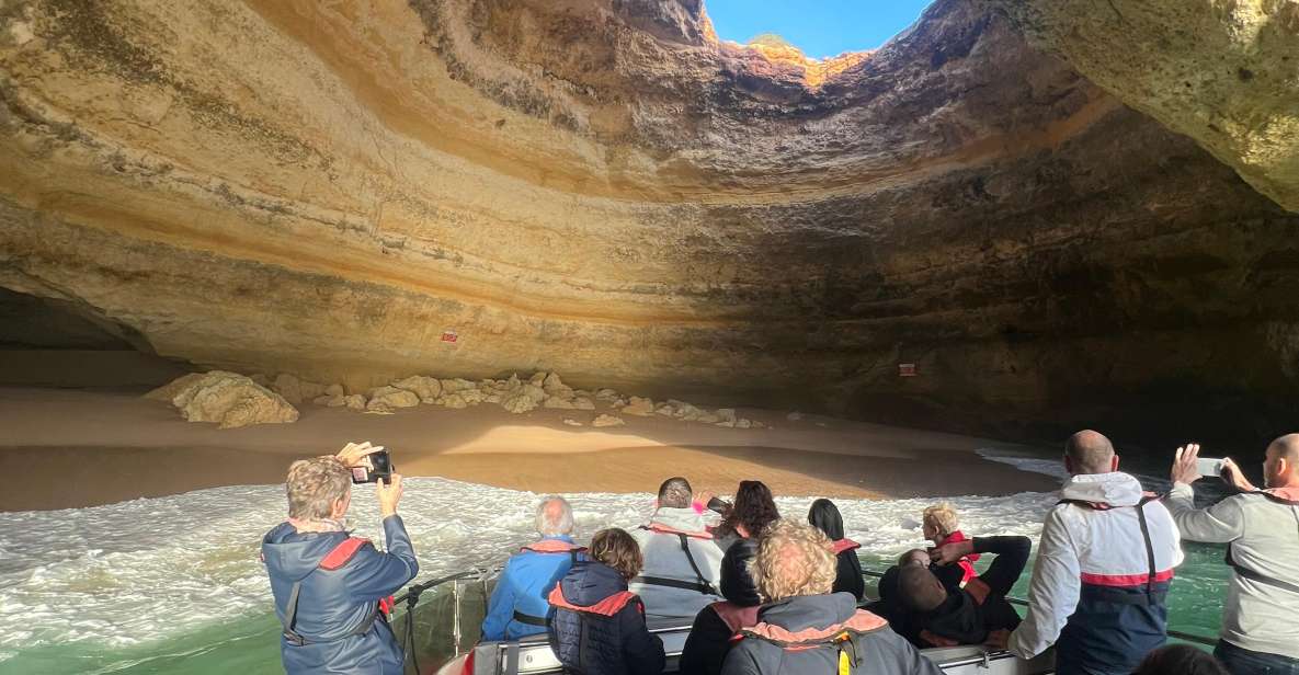 Portimão: Benagil Cave and Marinha Boat Trip by Catamaran - Key Points