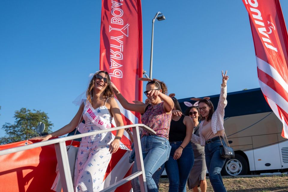 Porto: 6 Bridges Douro River Party Boat With Sunset Option - Key Points