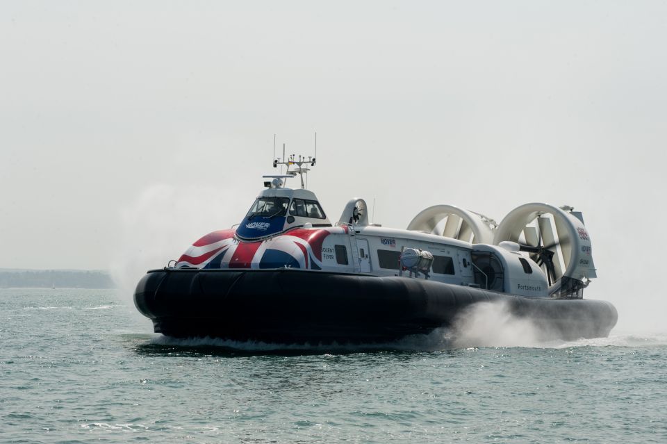 Portsmouth: Hovercraft Flight to the Isle of Wight - Key Points