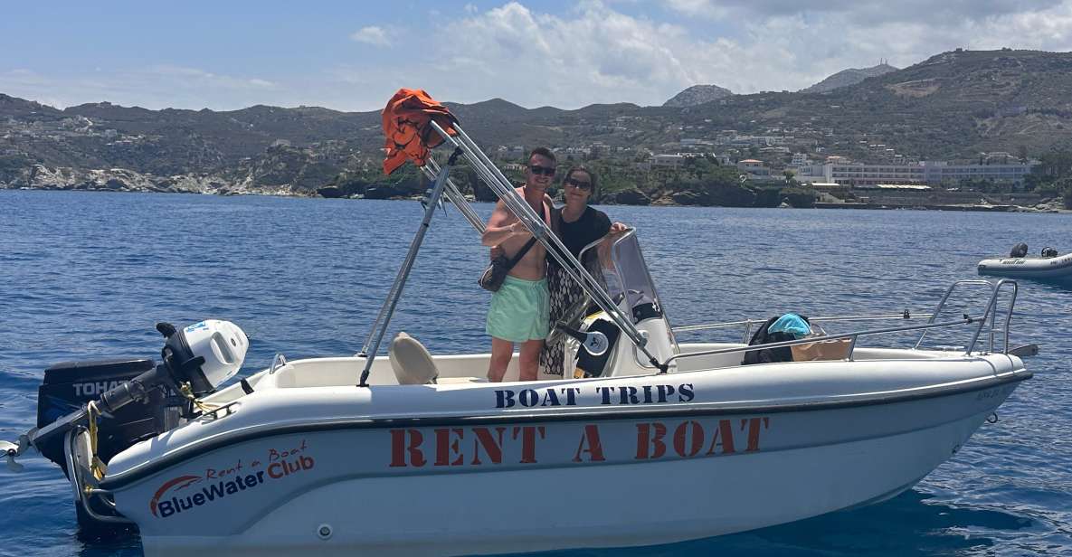 Poseidon 480cc Rent a Boat in Agia Pelagia - Key Points