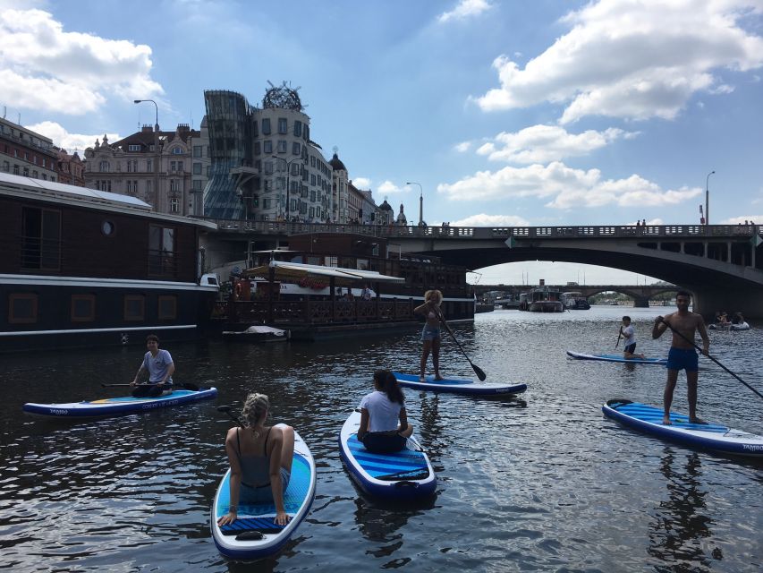 Prague: 2-Hour Paddle Boarding in the City Centre - Key Points