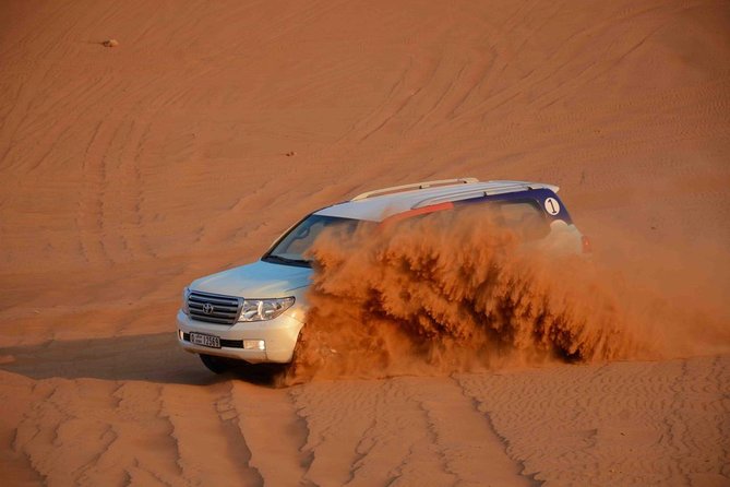 Premium Desert Safari 4X4 Pickup & Drop With Dinner & Live Shows - Key Points