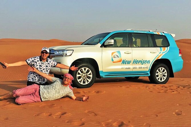 Premium Red Dune Safari, Sandboarding, Camel Ride, 5* BBQ Dinner - Key Points