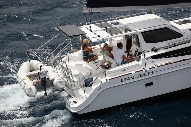 Private Full Day, Fun Day Aboard SY Mazu - Luxury Gemini Legacy Catamaran - Meeting and Pickup Details