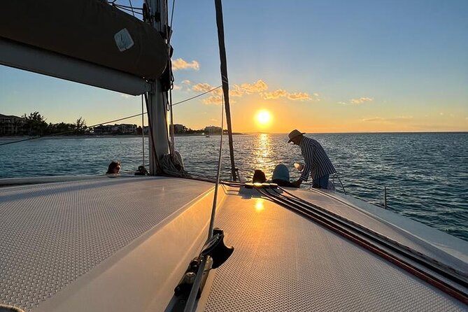 Private Sunset Catamaran Cruise Turks and Caicos Islands - Key Points