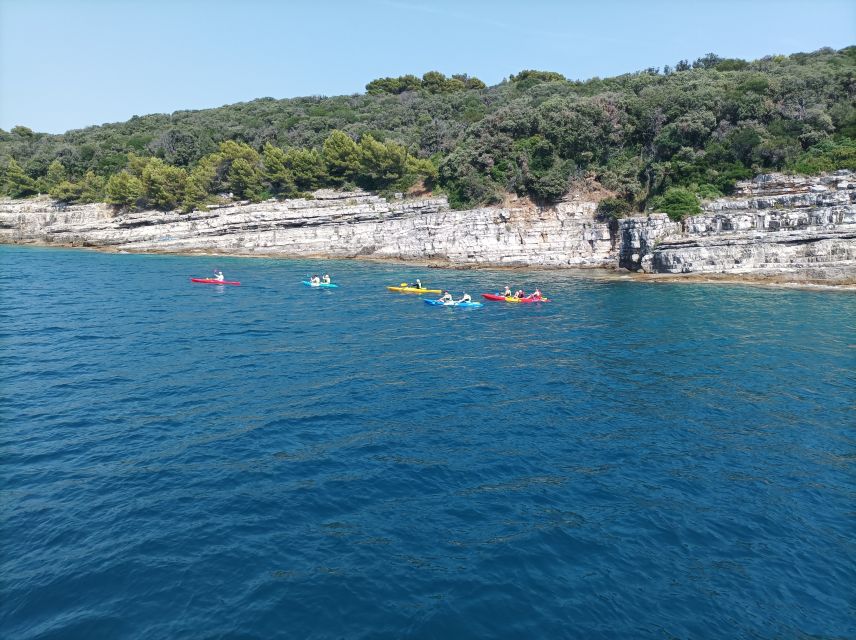 Pula: Blue Cave Kayak Tour With Swimming and Snorkeling - Key Points