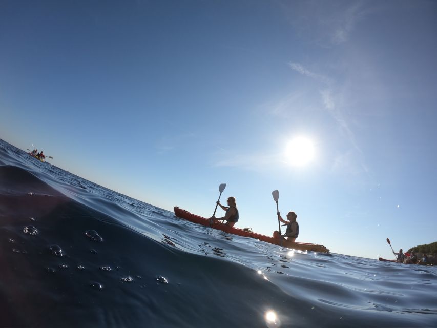 Pula: Sunset Kayak Tour With Snorkeling and Cliff Jumping - Key Points