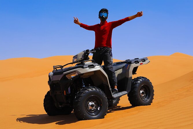 Quad Bike Ride-Sand Boarding -Camel Trekking- Private Experience - Key Points