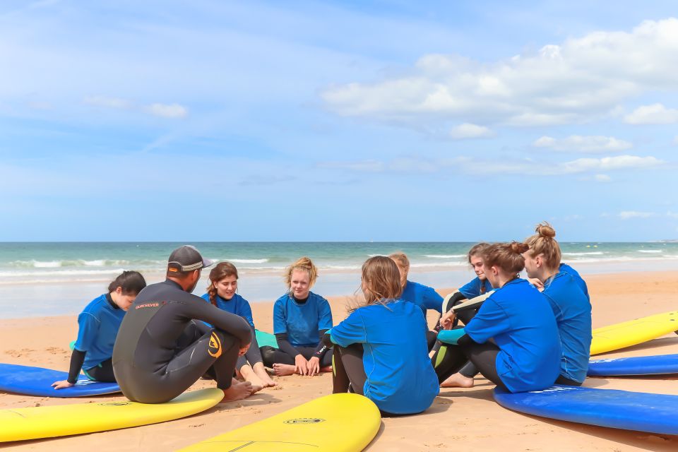 Quarteira: 2-Hour Surf Lesson at Falésia Beach - Key Points