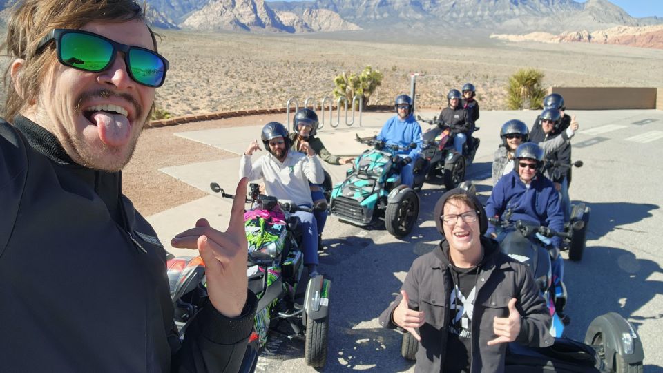 Red Rock Canyon: Self-Guided Trike Tour on a CanAm Ryker! - Key Points