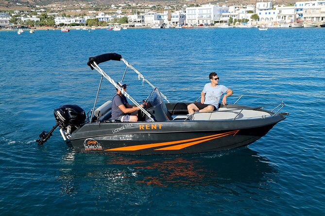 Rent a Boat Licence-Free to Discover Paros - Key Points