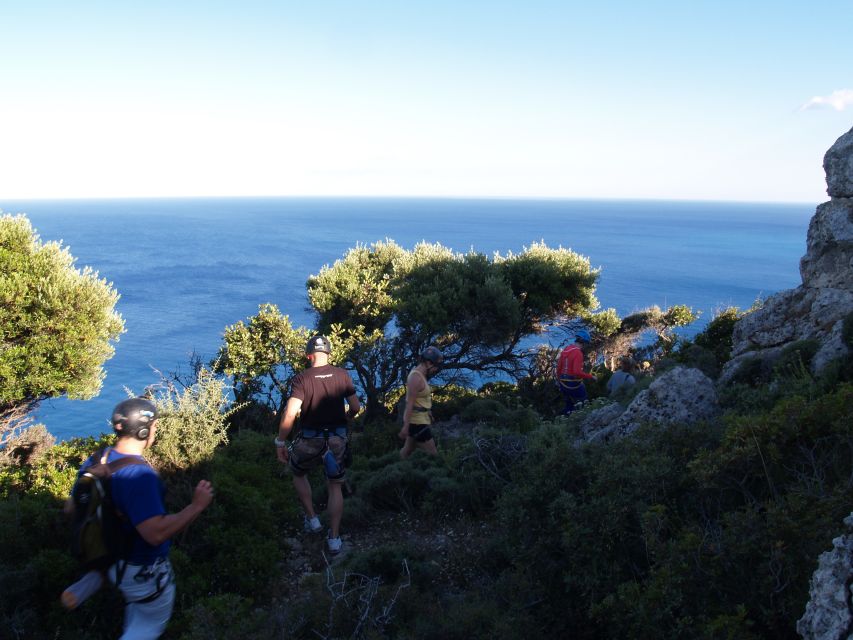 Rhodes: Ladiko Bay Rock Climbing and Rappelling Experience - Key Points