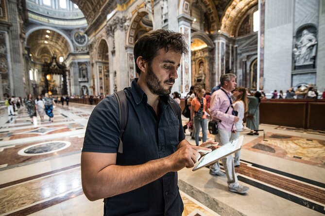 Rome: St. Peters Basilica & Dome Entry Ticket With Audio Guide - Key Points