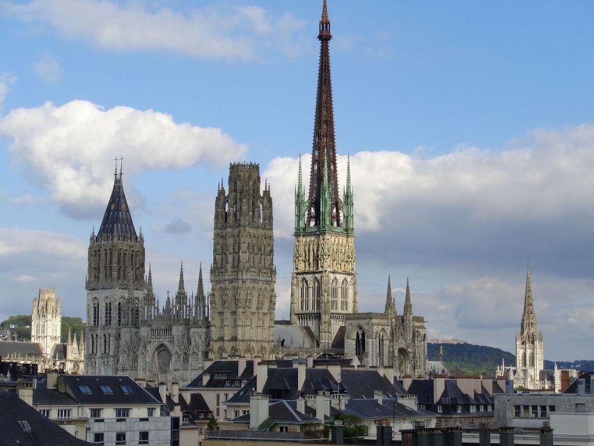 Rouen: Castles and Abbeys Private Full-Day Tour - Key Points