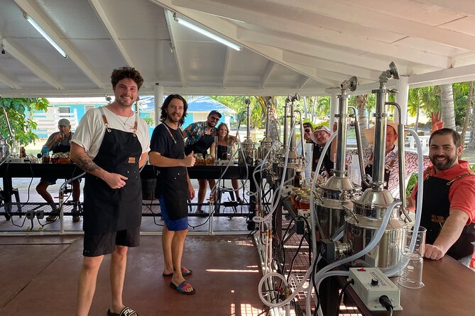 Rum Making Masterclass Galleon Beach Antigua 2 People per Station - Key Points