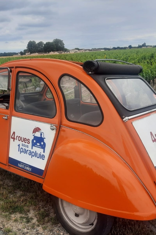 Saint-Émilion: Citroën 2CV Private 1 Day Wine Tour - Key Points