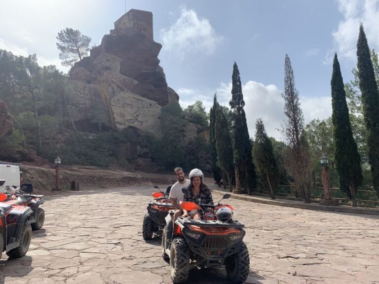 Salou: Off Road Guided Quad Safari With Hotel Pickup Pickup And Drop Off