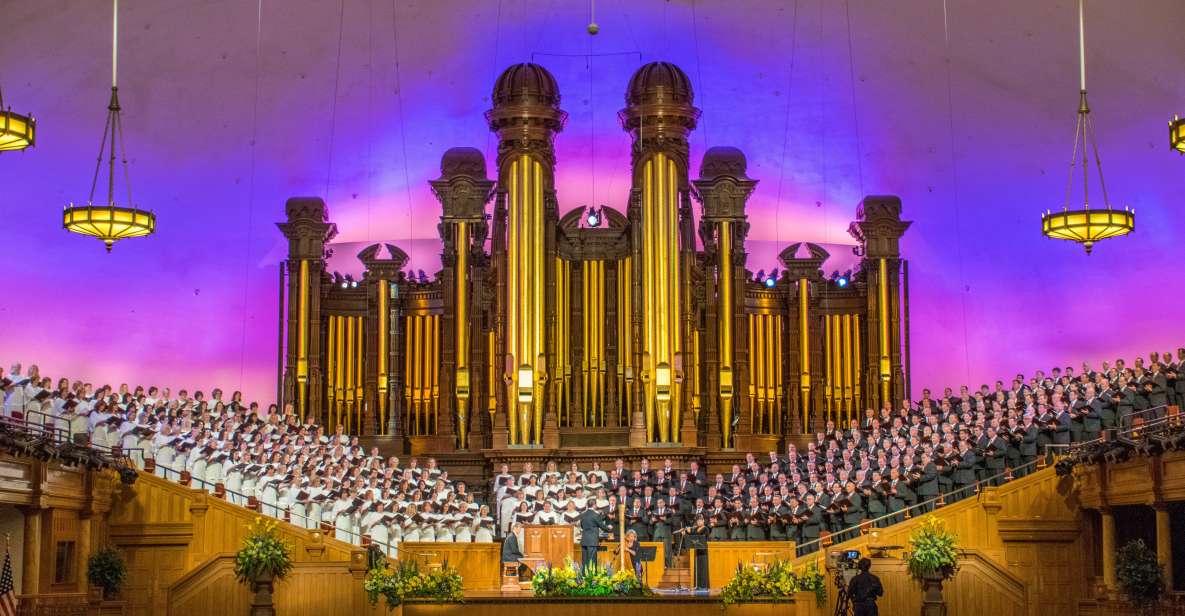 Salt Lake City: Guided City Tour and Mormon Tabernacle Choir - Key Points