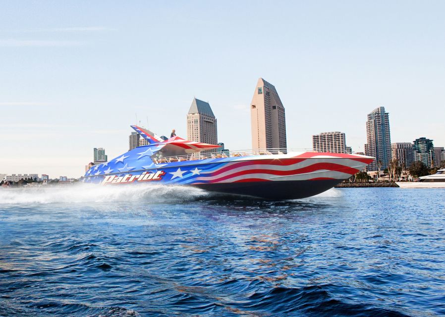 San Diego: Patriot Jet Boat Thrill Ride - Key Points