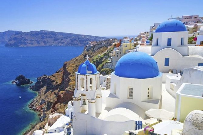 SANTORINI 1 Day Guided Excursion With HIGHSPEED From CRETE - Key Points