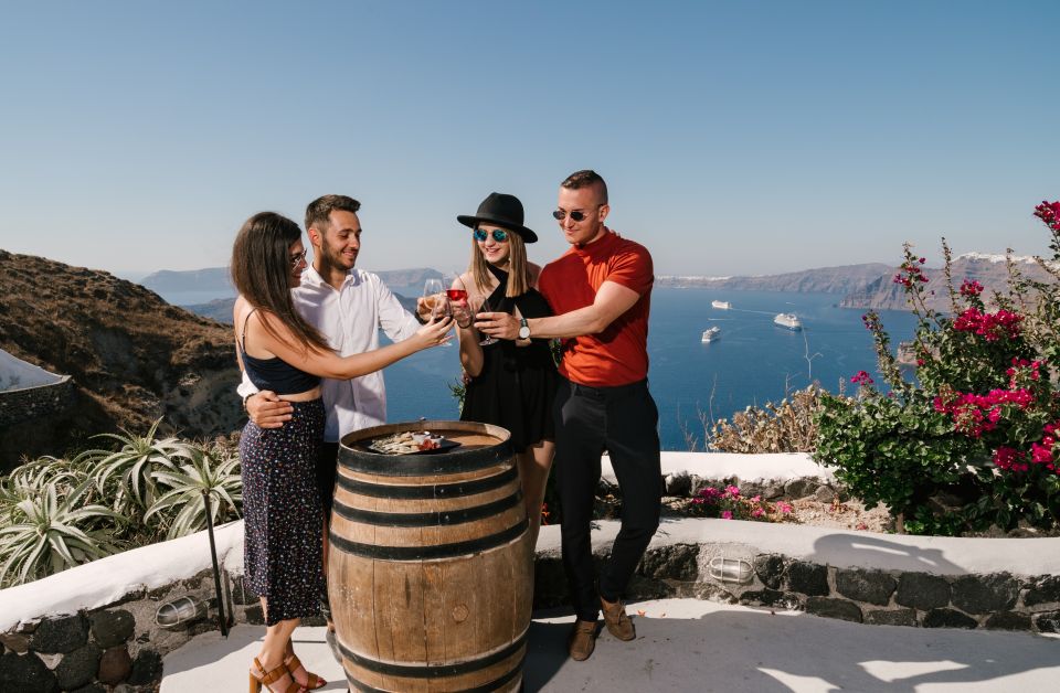 Santorini: Wine Tasting Tour to 3 Wineries With Transfer - Key Points