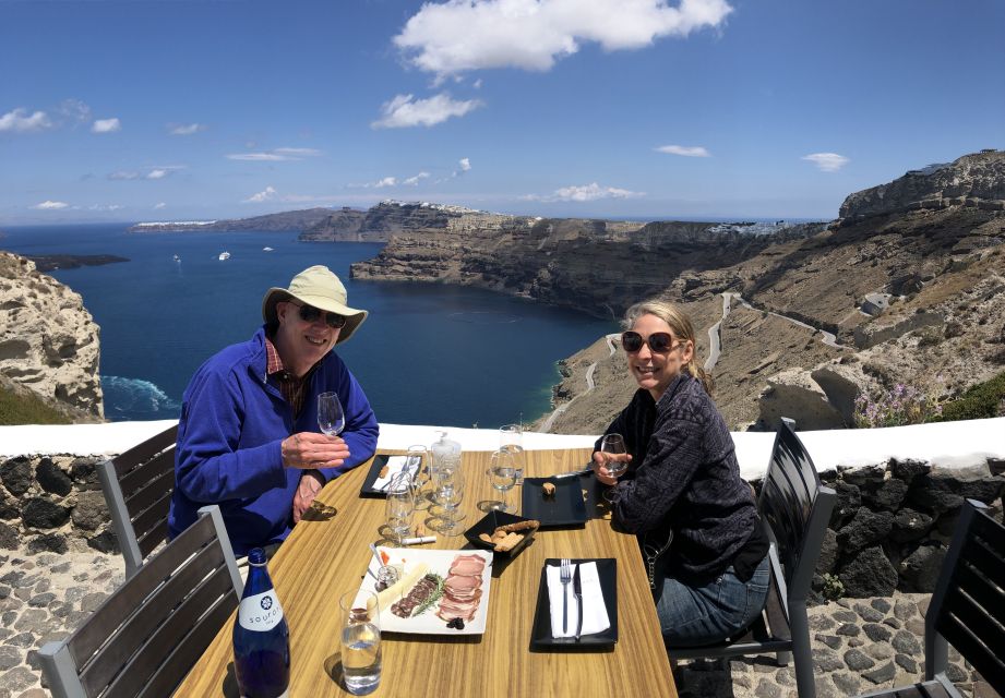 Santorini: Wine Tasting Tour With 12 Tastings and Snacks - Key Points