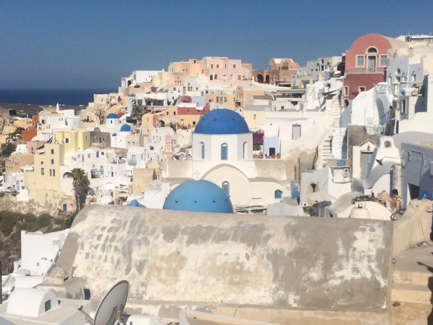 Santorini:Akrotiri Guided Tour & Motorboat Cruise With Lunch - Key Points