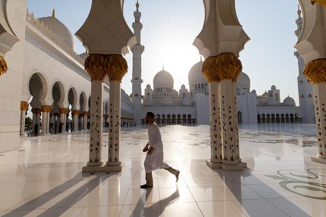 Sheikh Zayed Grand Mosque & Dubai Evening Desert Safari Combo - Key Points