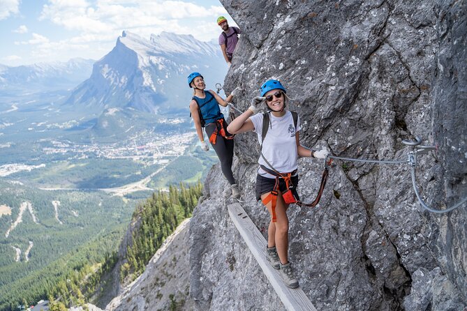 Small-Group Guided via Ferrata Climbing With Banffs Best Views - Key Points