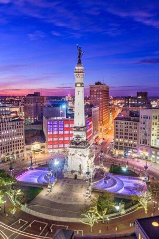 Smartphone-Guided Walking Tour of Downtown Indianapolis - Key Points