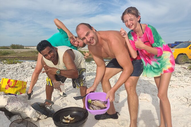 Snorkeling and Grilling Fresh Fish at Donkey Beach - Key Points