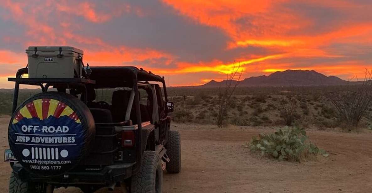 Sonoran Desert: Sunset Jeep Tour With Tonto National Forest - Key Points