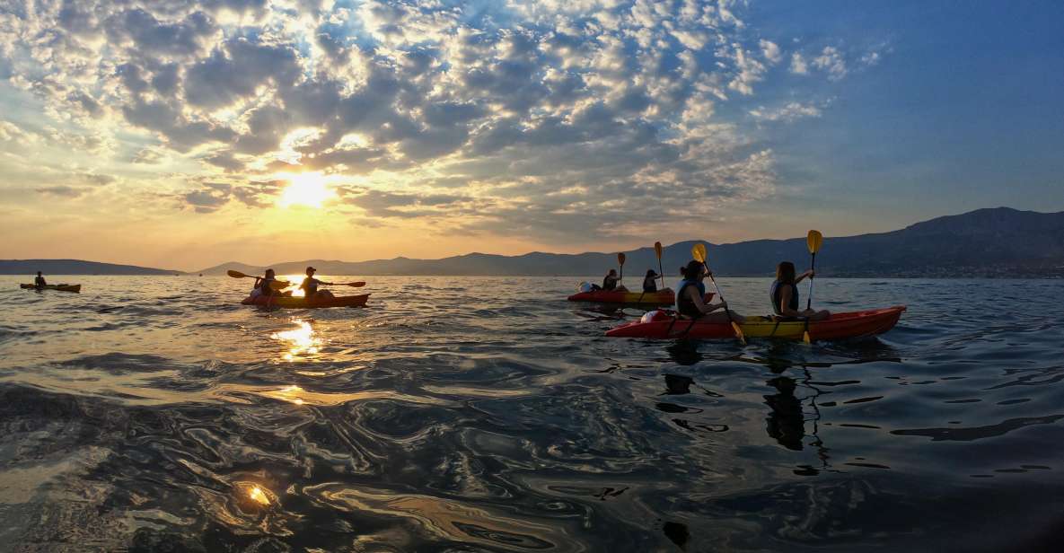 Split: Guided Sunset Sea Kayaking & Snorkeling Tour W/ Wine - Key Points