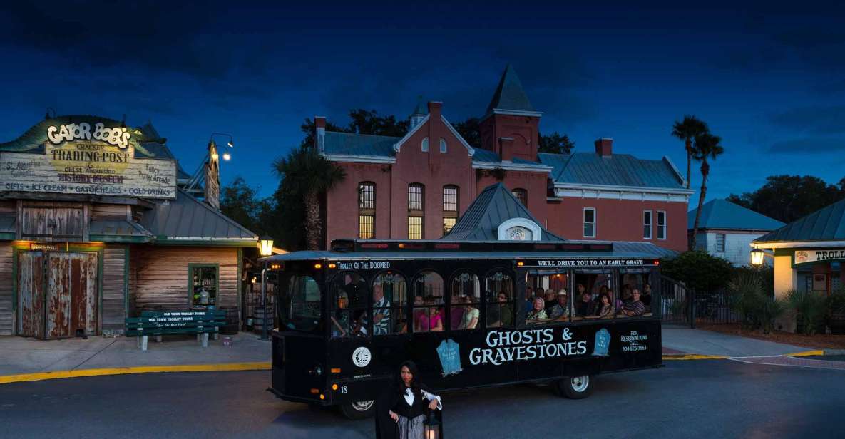 St. Augustine: Ghosts and Gravestones Old Town Trolley Tour - Key Points