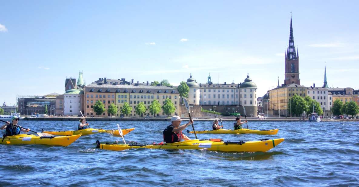 Stockholm: Guided Kayak City Tour & Optional Midsummer Meal - Key Points