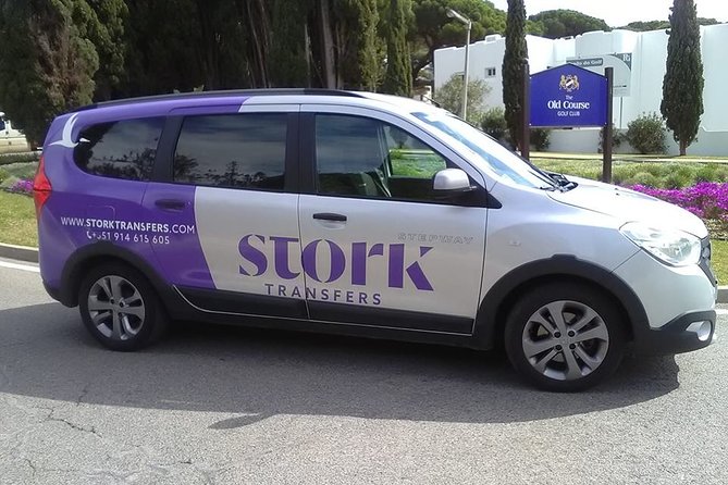 Stork Transfers - Private Transfer From Albufeira to Faro Airport (Up to 4 Pax) - Service Details