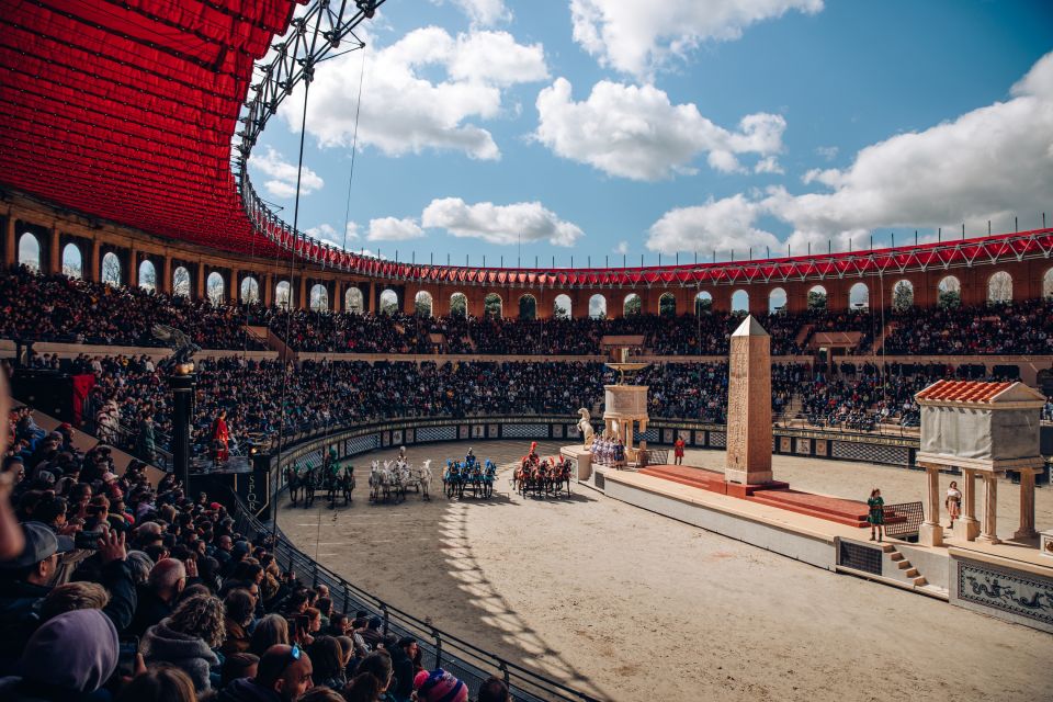 The Epesses: Puy Du Fou Theme Park 1-Day Entry Ticket - Key Points