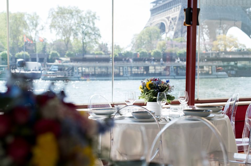 Theo Boat/Paris: Lunch Cruise on the Seine With Rooftop - Key Points