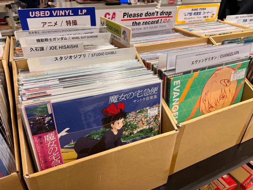 Tokyo : Shibuya Tour of Famous Tokyo Vinyl (Record) Stores - Key Points