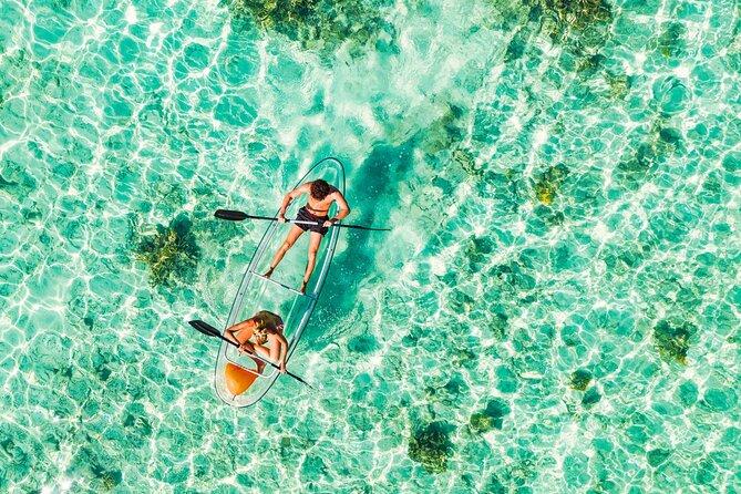 TRANSPARENT KAYAKING or SUP-ing AROUND ISLANDS - Key Points